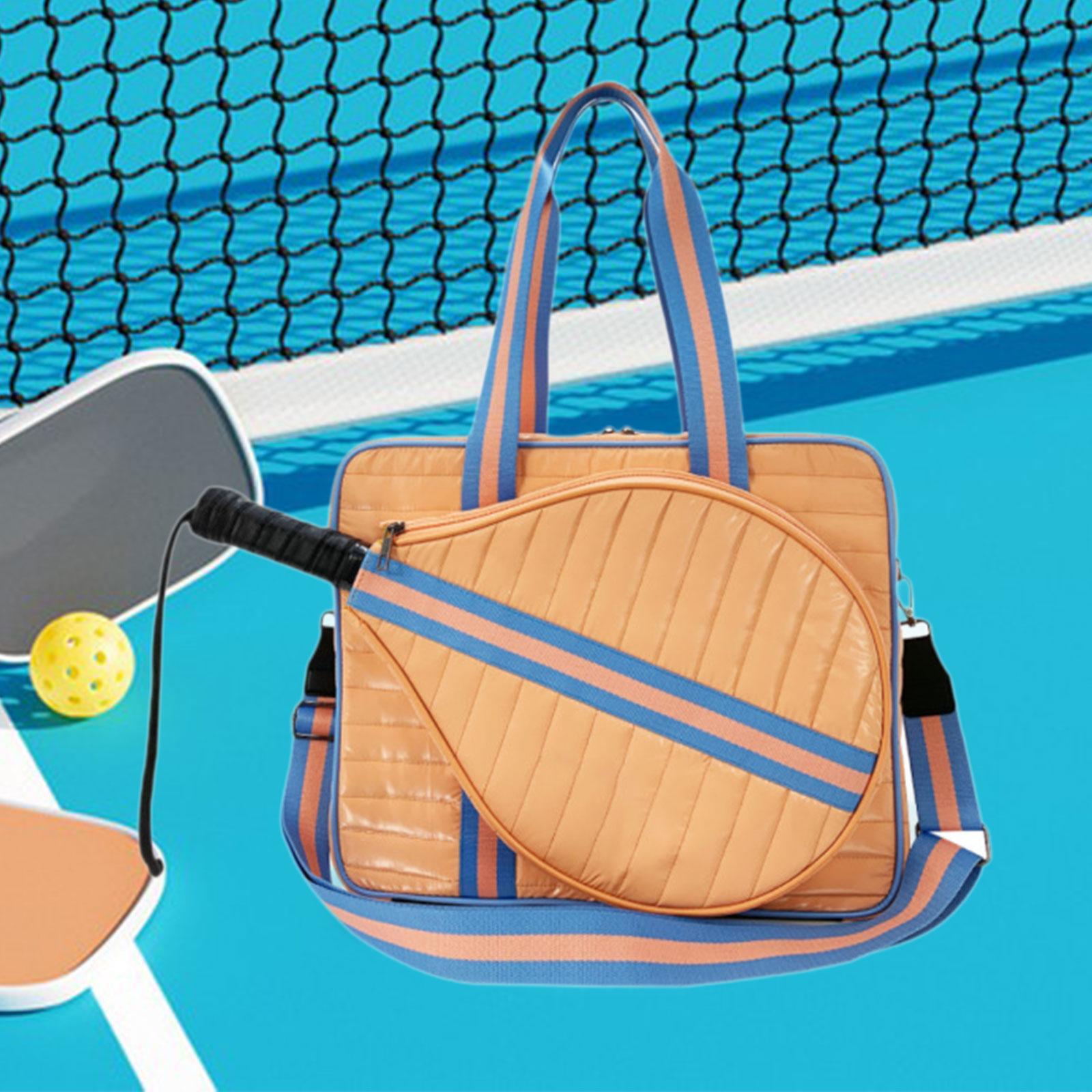 Badminton Bag - Pickleball-Schlägertasche, große Kapazität, Sport-Umhängetasche für Tennis,