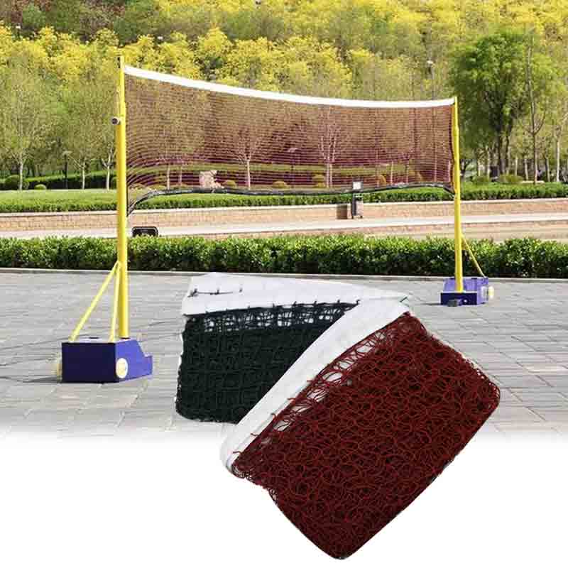 Badminton Net - Professionelles Trainings-Mesh-Standard-Badmintonnetz, Sportnetz für Outdoor-Badminton, Tennis,