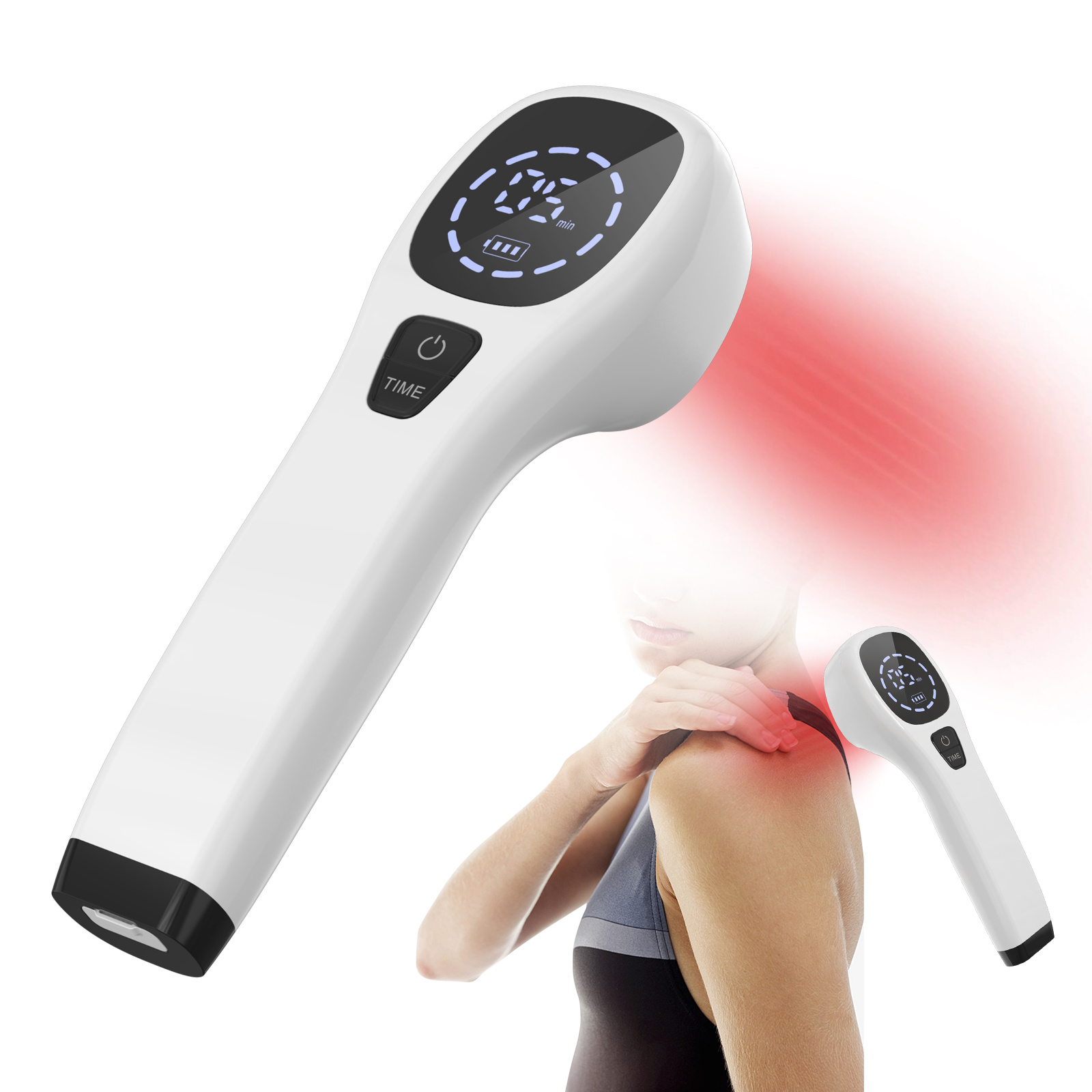 Badminton Bag - 2 x 808 nm kaltes Laser-Therapiegerät