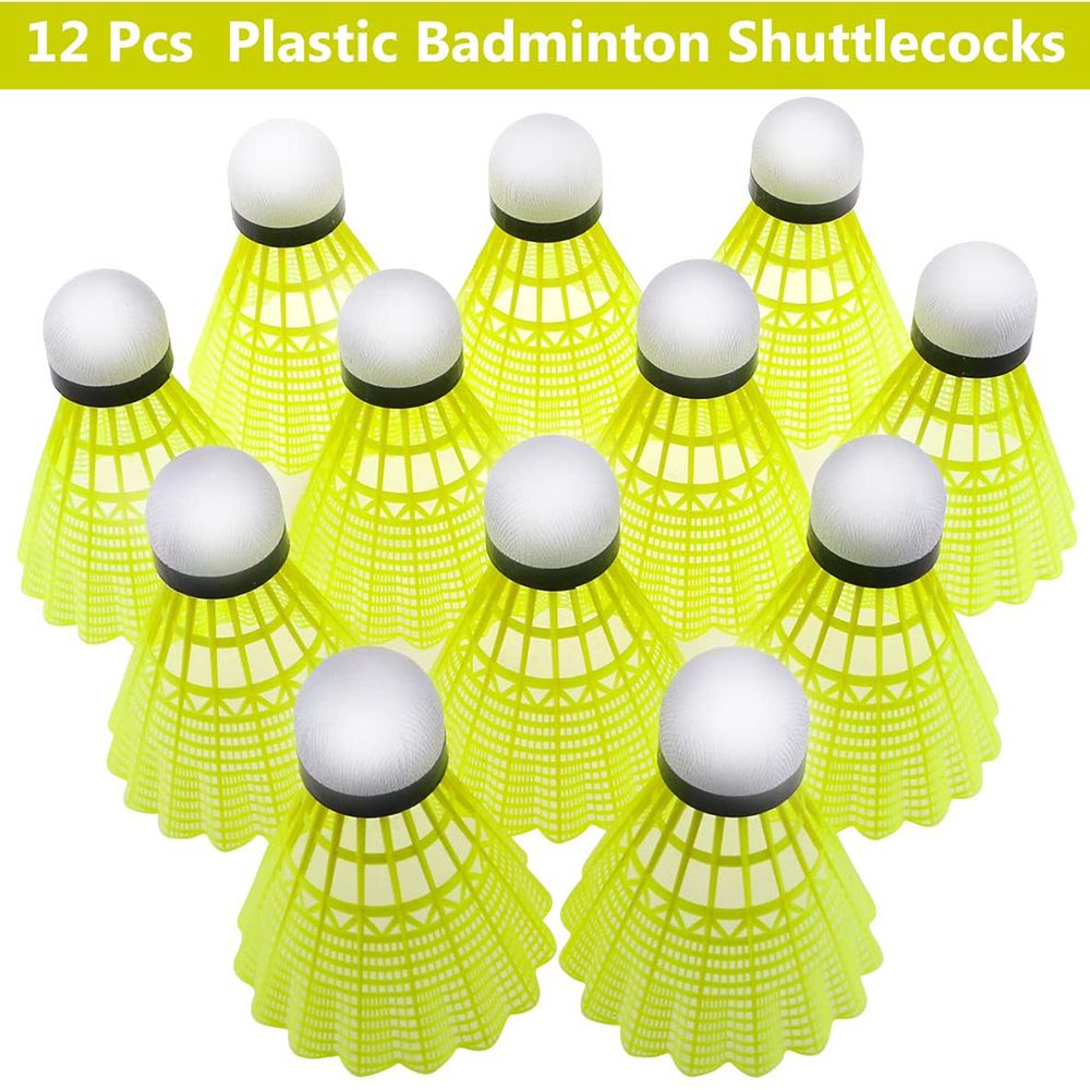 3/6/12 Stück stabile Badminton – Feather Shuttlecock Bewertung und Preis
