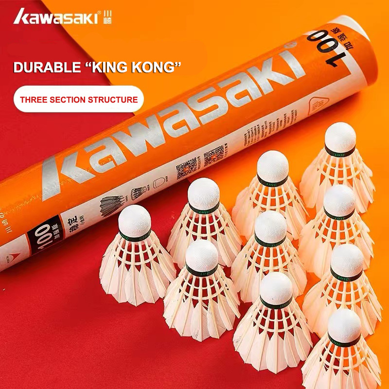Kawasaki King Kong 100/500 Fed – Feather Shuttlecock Bewertung und Preis