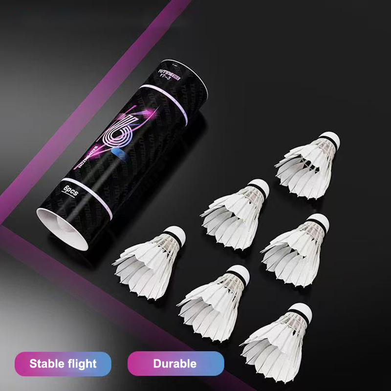 3/6 Stück Badmintonbälle Feder – Badminton Shuttlecock Bewertung und Preis