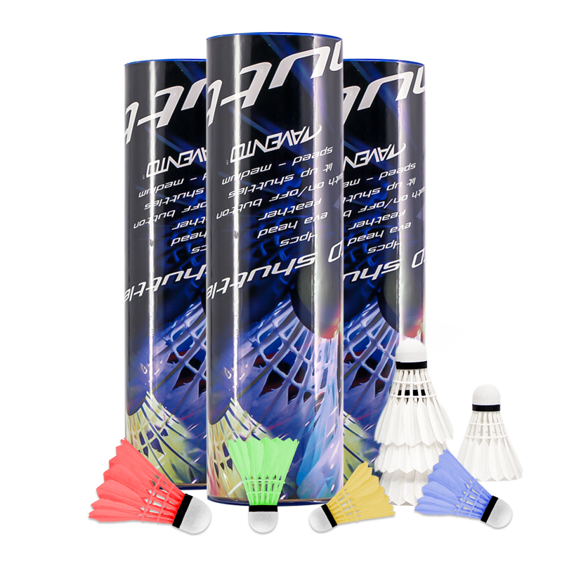 Welkin 4 Pcs Dark Night Bunte  – Feather Shuttlecock Bewertung und Preis